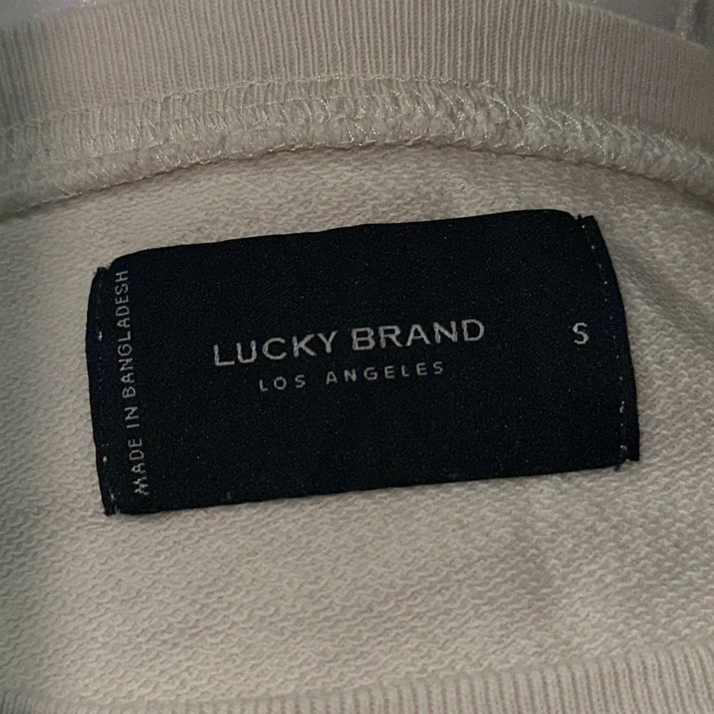 Lucky Brand Men's Crew Neck Long Sleeve Graphic sweater size small - Picture 3 of 3